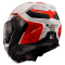 Мотошолом LS2 FF901 Advant X Metryk White Red