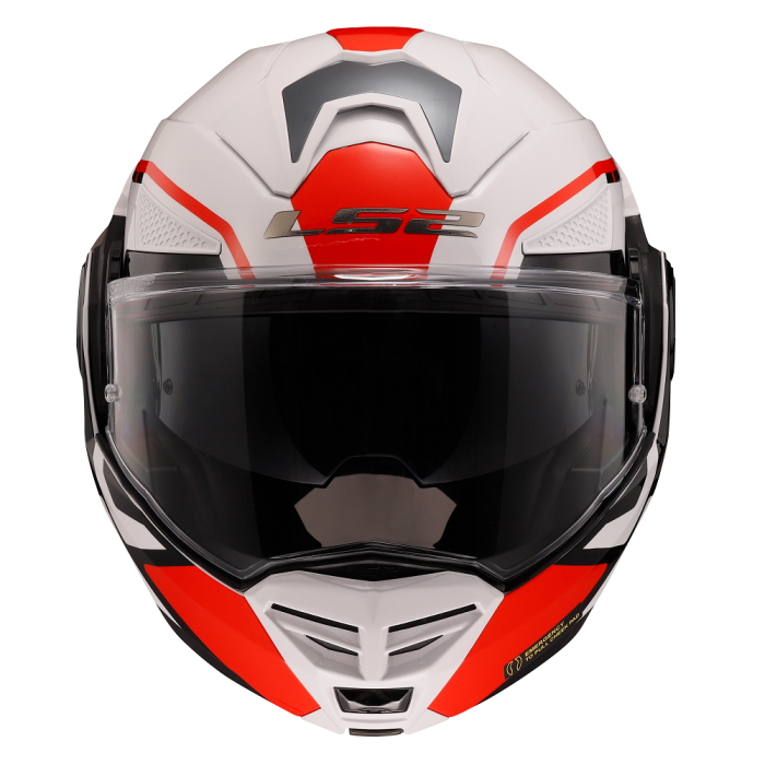 Мотошолом LS2 FF901 Advant X Metryk White Red