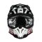 Мотошолом Just1 J39 Marshall White Red Black