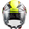 Шолом LS2 OF602 Funny Crunch White H-V Yellow