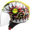 Шолом LS2 OF602 Funny Crunch White H-V Yellow