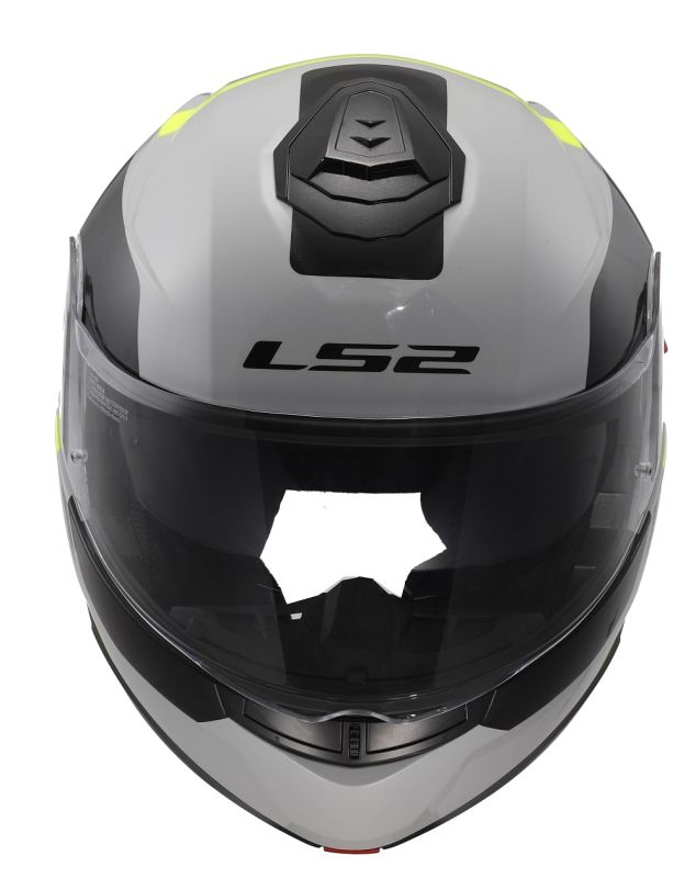 Мотошолом LS2 FF908 Strobe 2 Autox Grey H-V Yellow