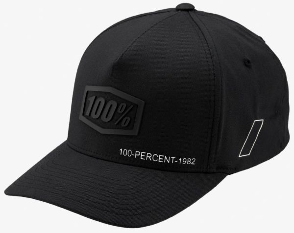 Кепка Ride 100% Shadow Flexit Hat Black