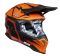 Мотошолом Just1 J39 Poseidon Fluo Orange Red Black