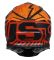 Мотошолом Just1 J39 Poseidon Fluo Orange Red Black