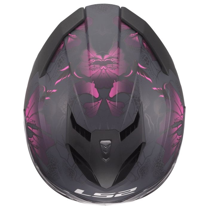 Мотошолом LS2 FF818 Storm 3 Burst Black Pink