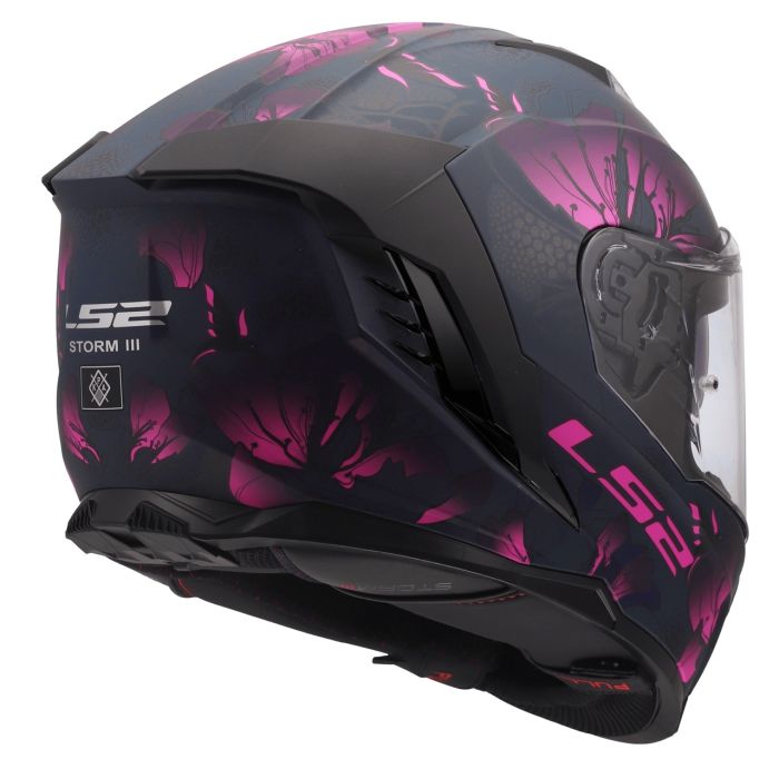 Мотошолом LS2 FF818 Storm 3 Burst Black Pink