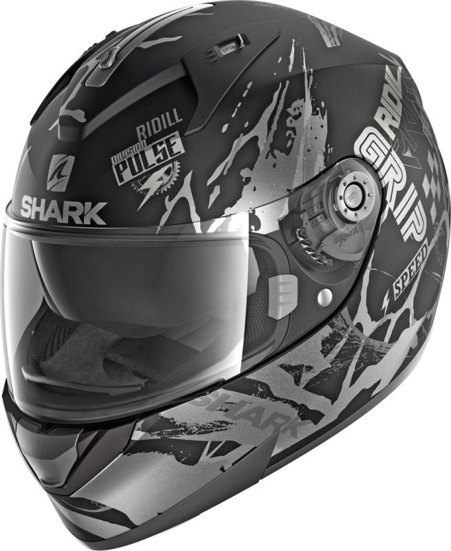 Мотошолом Shark Ridill Drift-R Matt Black/Antr/Silver