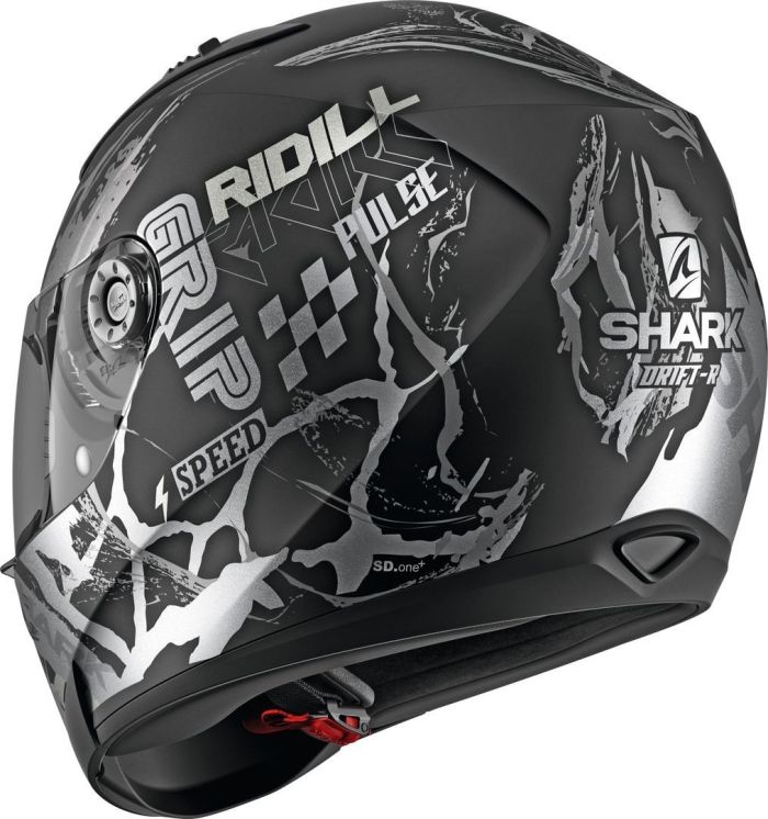 Мотошолом Shark Ridill Drift-R Matt Black/Antr/Silver