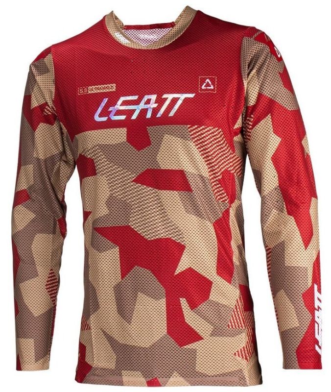 Джерсі Leatt Jersey Moto 5.5 Ultraweld Ruby Stone