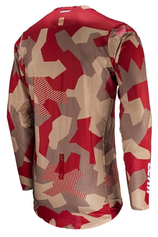 Джерсі Leatt Jersey Moto 5.5 Ultraweld Ruby Stone