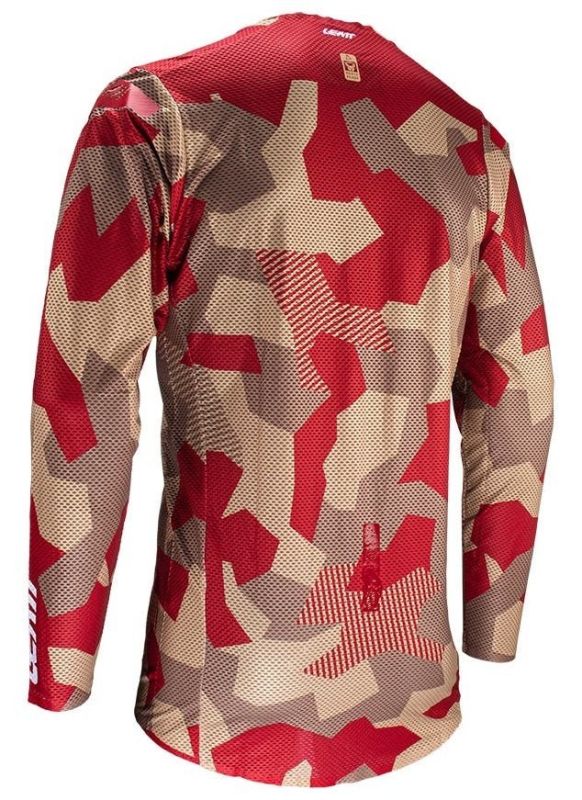 Джерсі Leatt Jersey Moto 5.5 Ultraweld Ruby Stone