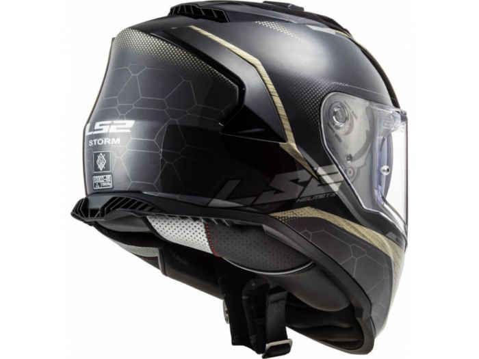 Мотошолом LS2 FF800 Storm Classy Antique Gold