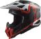 Мотошолом LS2 MX703 C X-Force Victory Red White