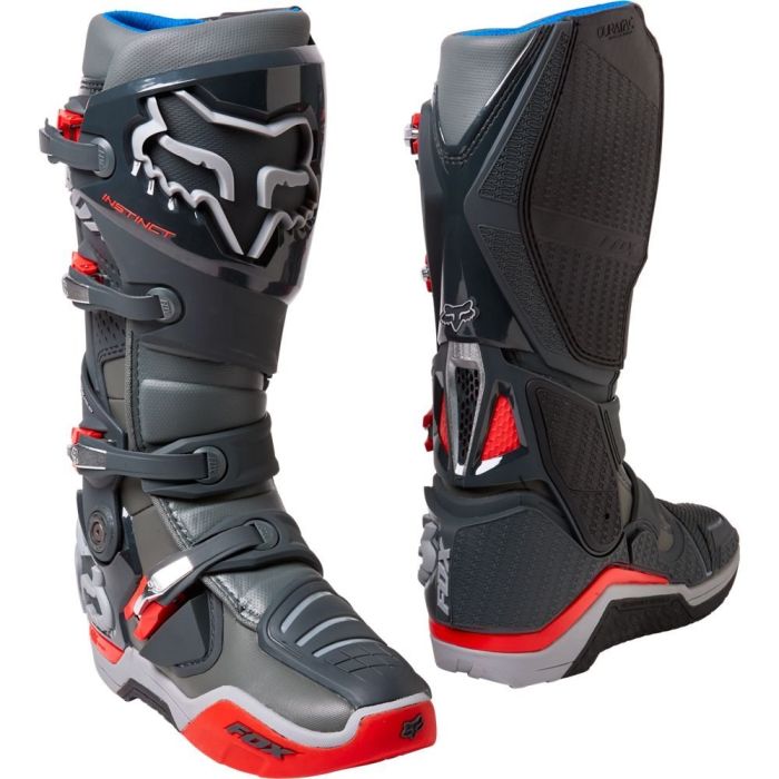 Мотоботи Fox Instinct Boot Grey black