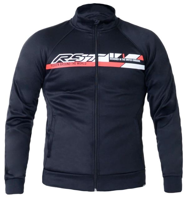 Кофта RST Zip Logo Mens Hoodie Black