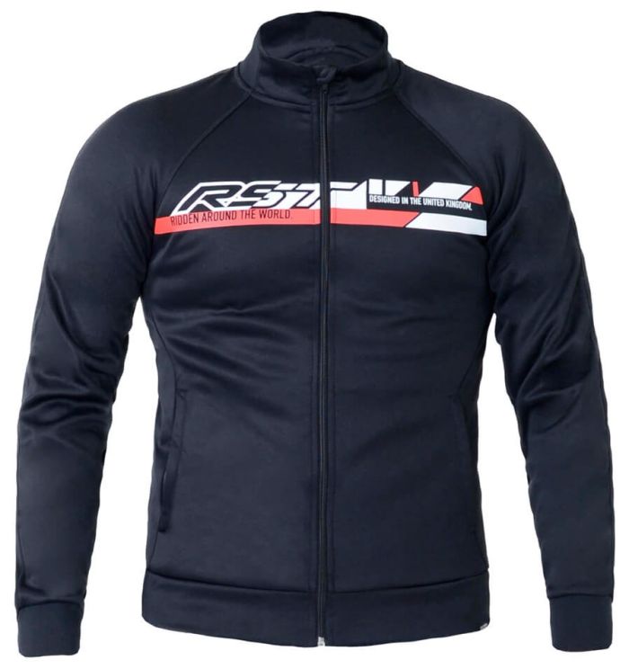 Кофта RST Zip Logo Mens Hoodie Black