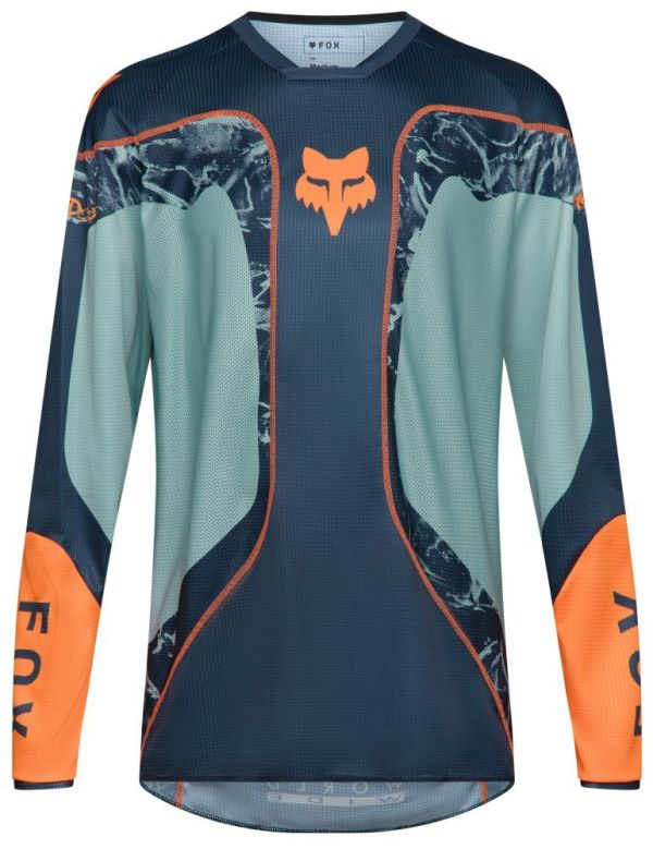 Джерсі Fox 180 Jersey - Image Print Arctic Blue
