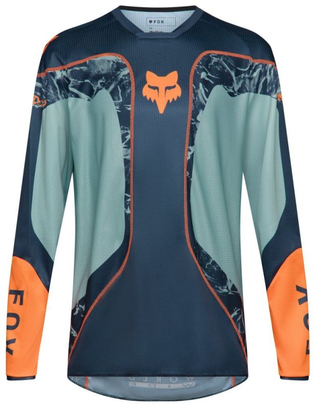 Джерсі Fox 180 Jersey - Image Print Arctic Blue