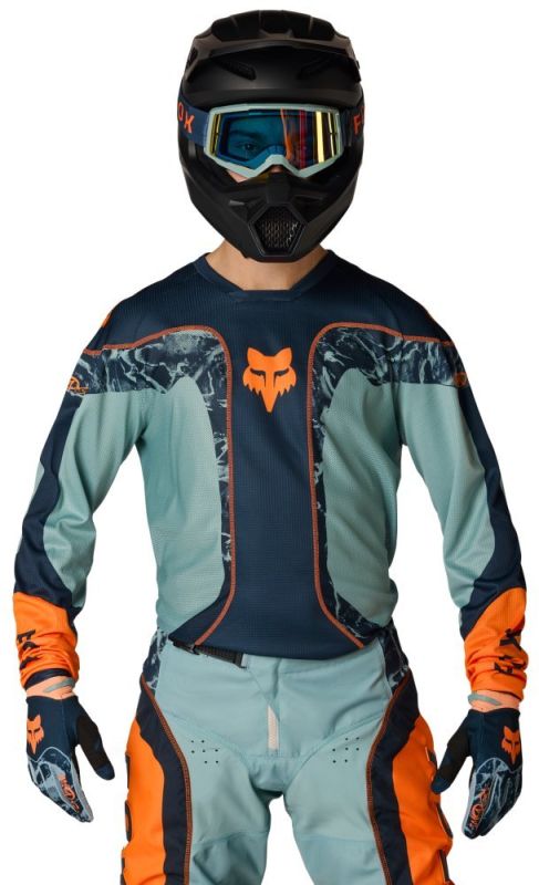 Джерсі Fox 180 Jersey - Image Print Arctic Blue