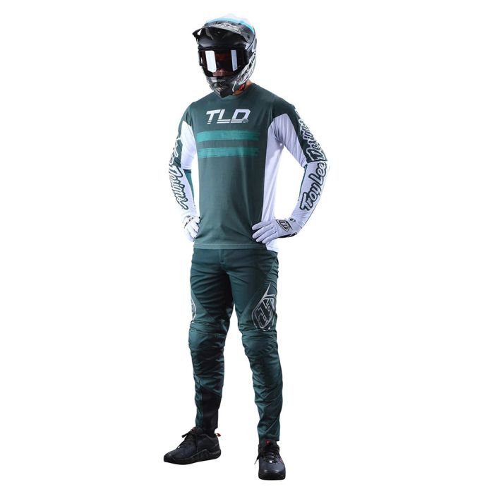 Джерсі TLD SPRINT ULTRA JERSEY Lines IVY / White
