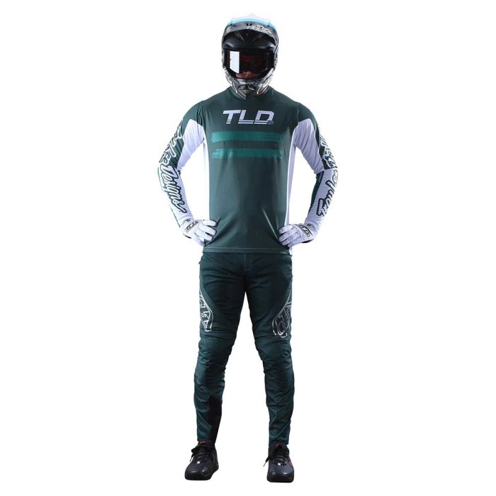 Джерсі TLD SPRINT ULTRA JERSEY Lines IVY / White