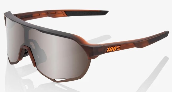 Окуляри Ride 100% S2 - Matte Translucent Brown Fade - Hiper Silver Mirror Lens