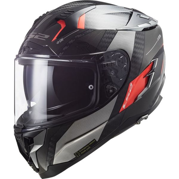 Мотошолом LS2 FF327 Challenger CT2 Alloy Chrome Orange