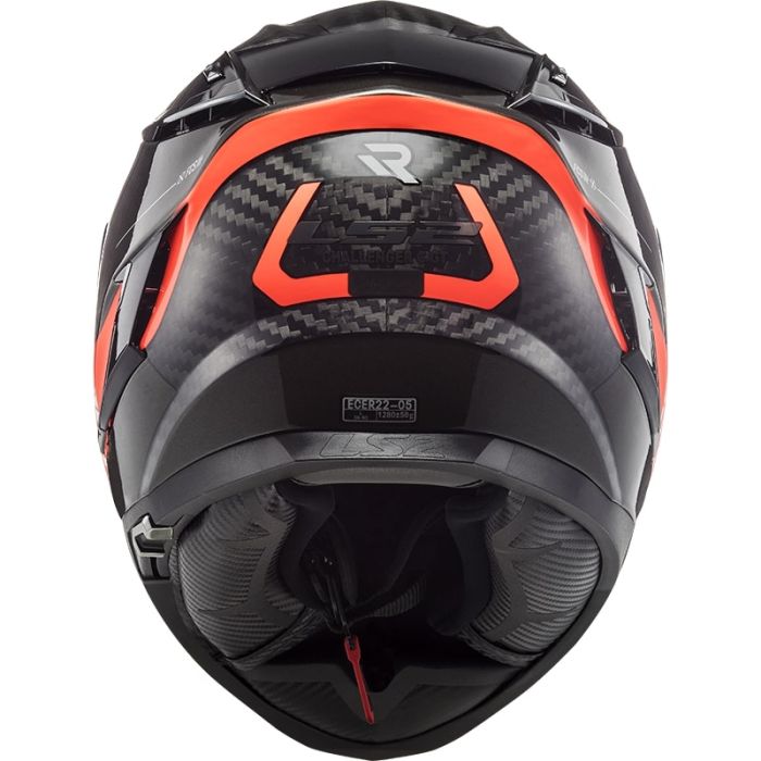 Мотошолом LS2 FF327 Challenger CT2 Alloy Chrome Orange