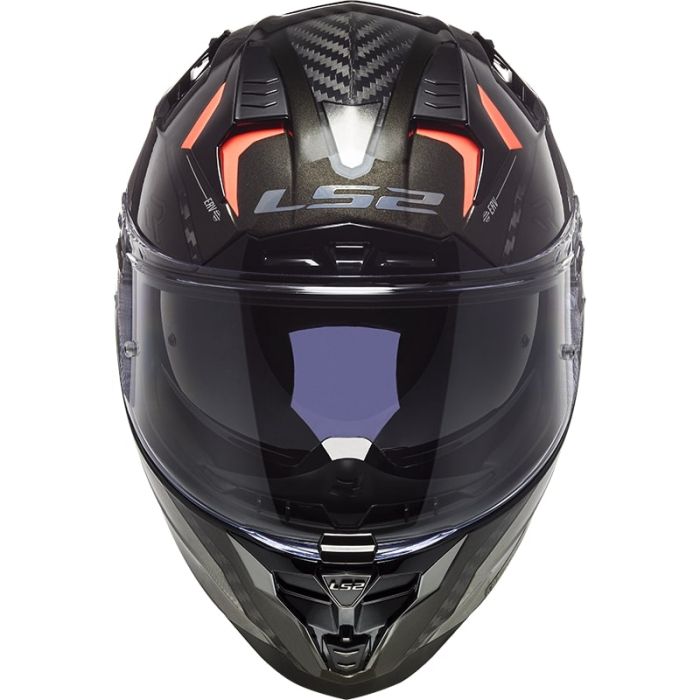 Мотошолом LS2 FF327 Challenger CT2 Alloy Chrome Orange