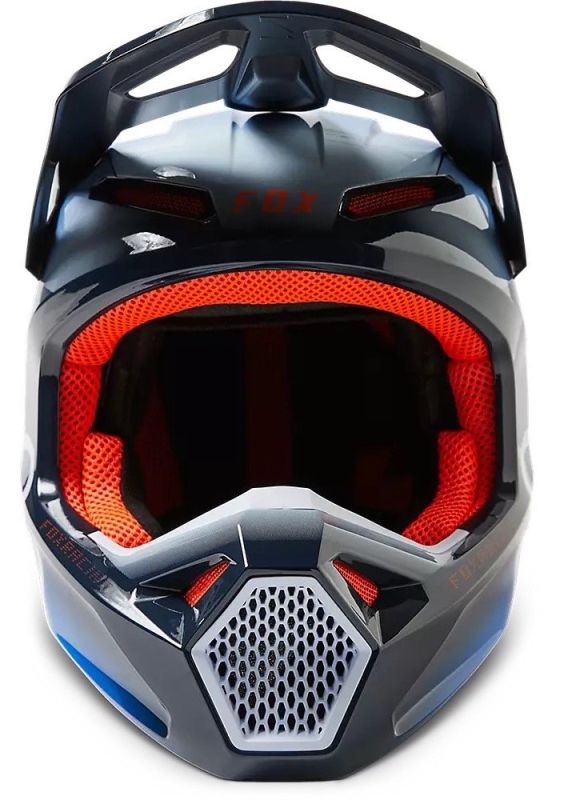 Мотошолом Fox V1 Toxsyk Helmet Midnight
