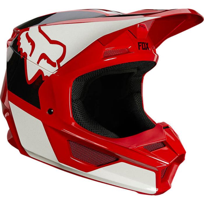 Мотошолом Fox V1 Revn Flame Red