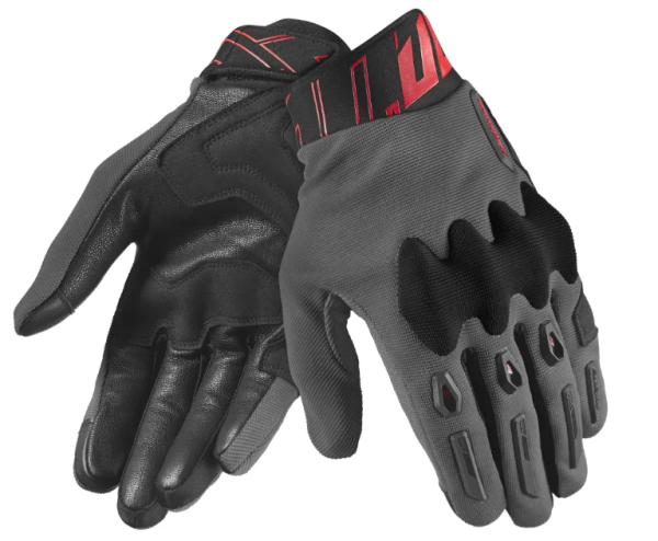 Моторукавички Seventy N66 FULLGAS Dark Grey Red