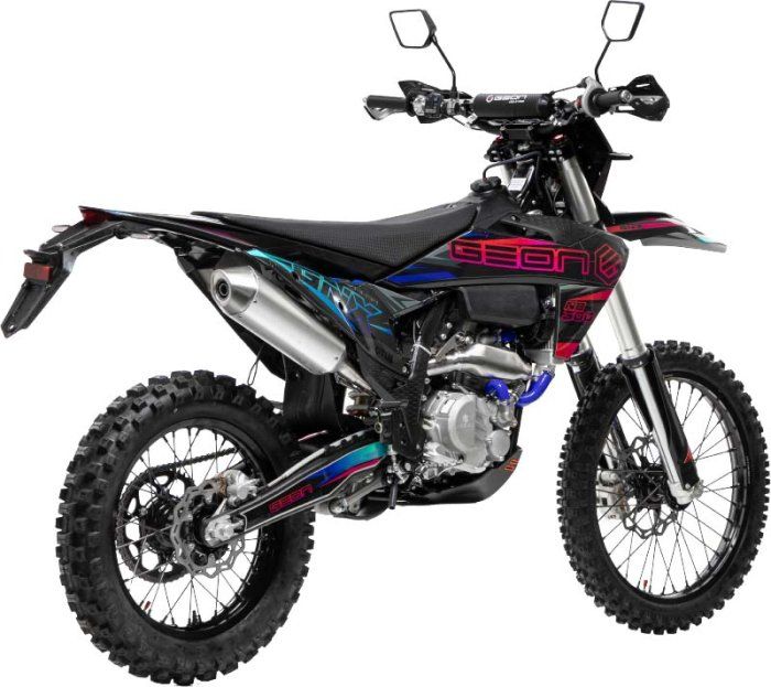 Мотоцикл GEON Dakar GNX (300 NB 21/18 МКПП 5 К23) Black/Red/Blue