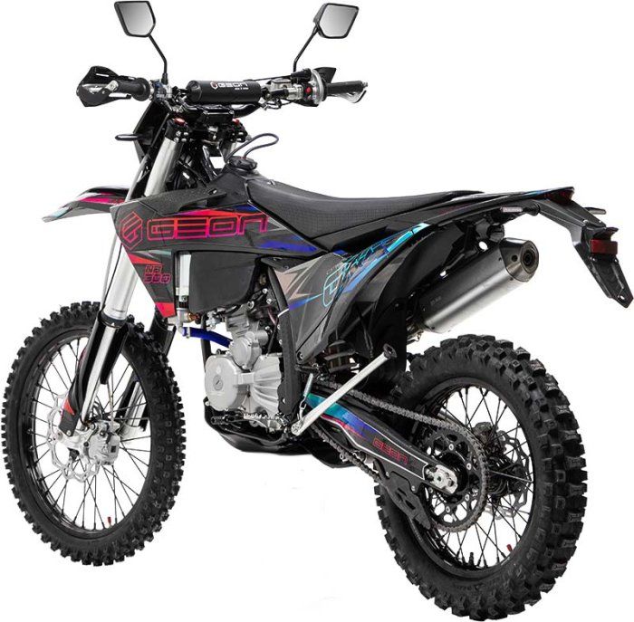 Мотоцикл GEON Dakar GNX (300 NB 21/18 МКПП 5 К23) Black/Red/Blue