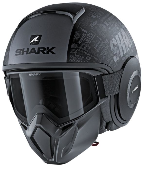 Мотошолом Shark Street Drak Tribute RM Matt