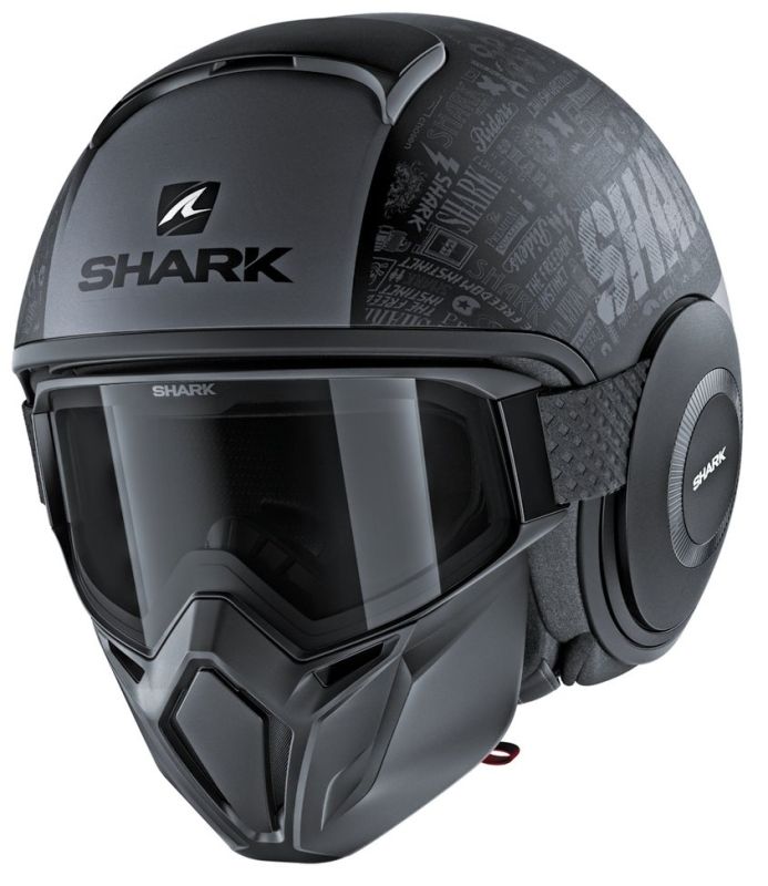 Мотошолом Shark Street Drak Tribute RM Matt