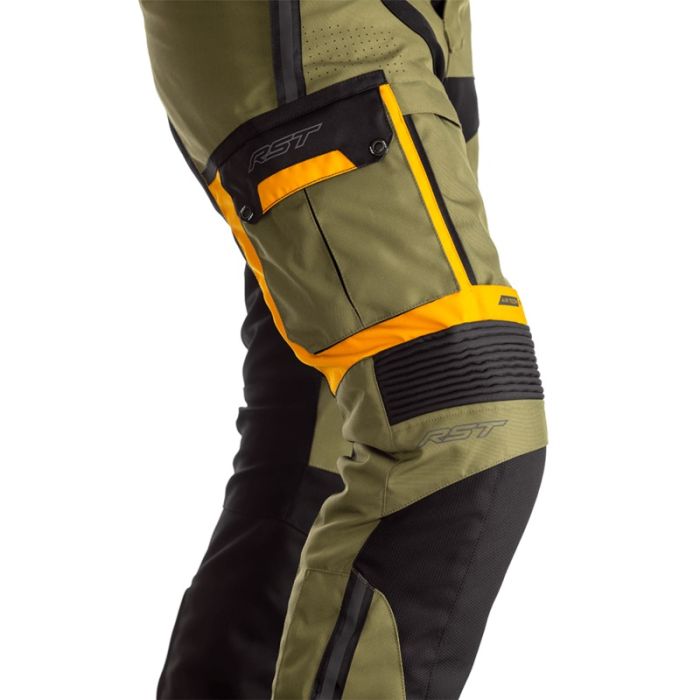 Мотоштани RST Pro Series Adventure-X CE Mens Textile Jean Green / Ochre