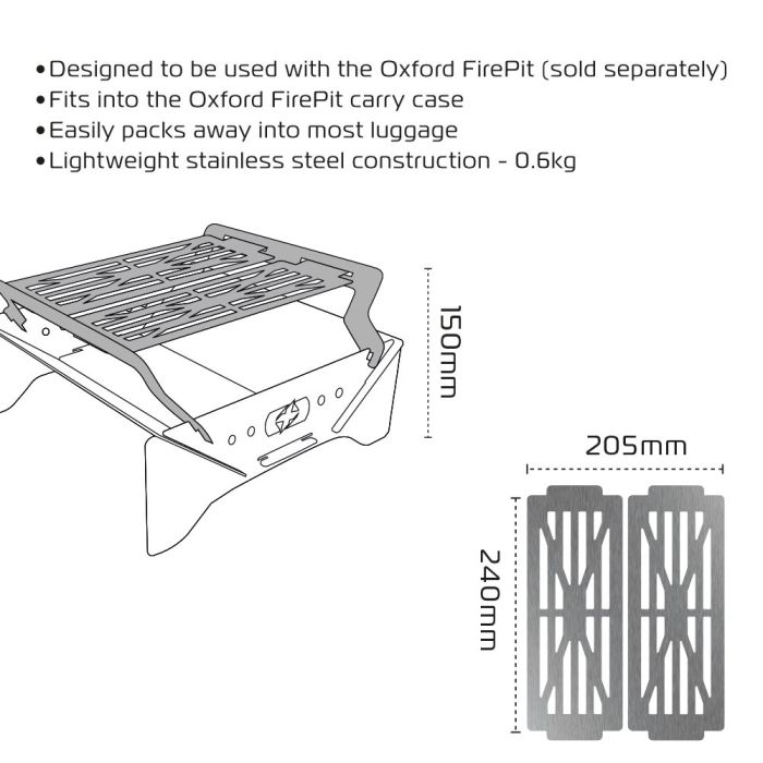 Гриль Oxford Grill for FirePit