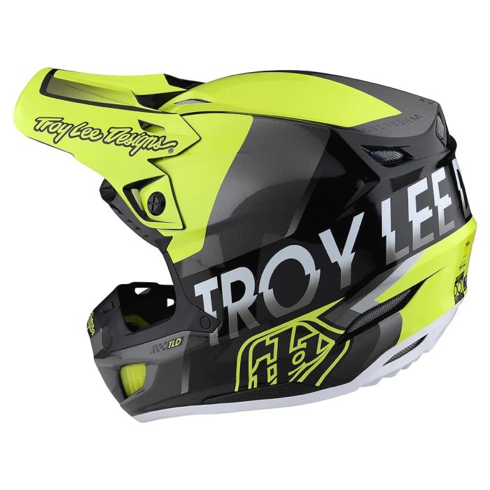 Мотошолом TLD SE5 COMPOSITE HELMET [QUALIFIER GLO YELLOW/BLk]