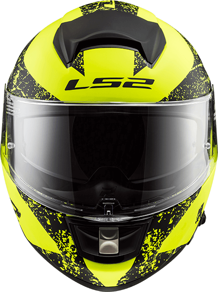 Мотошолом LS2 FF397 Vector FT2 Sign Matt Yellow Black