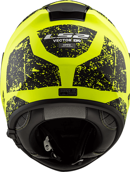 Мотошолом LS2 FF397 Vector FT2 Sign Matt Yellow Black