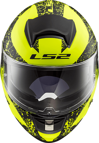Мотошолом LS2 FF397 Vector FT2 Sign Matt Yellow Black