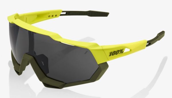 Окуляри Ride 100% Speedtrap - Soft Tact Banana - Black Mirror Lens