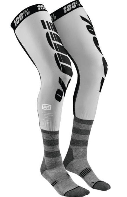 Шкарпетки Ride 100% REV Knee Brace Performance Moto Socks Grey