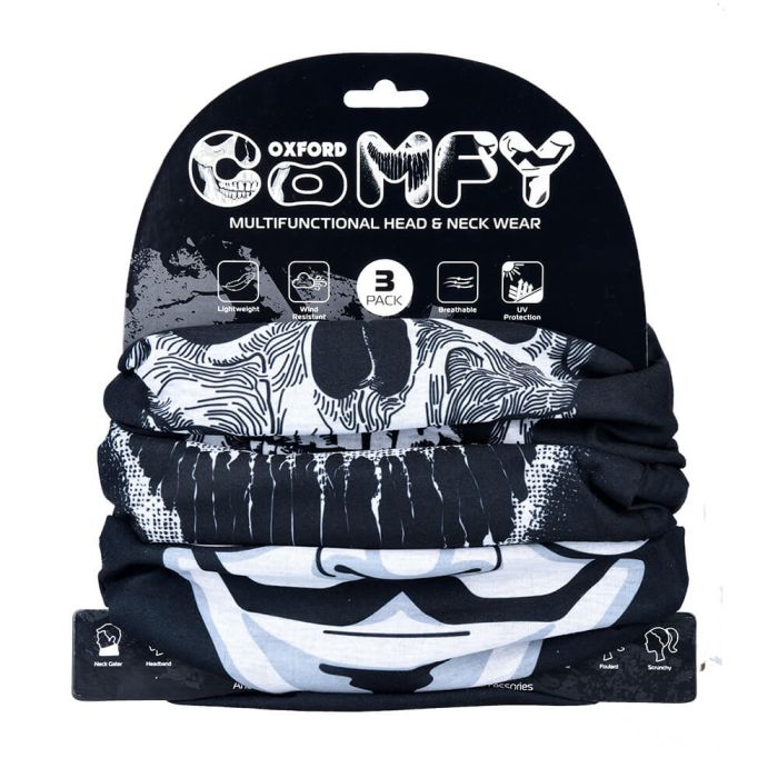 Набір баффів (3 шт.) Oxford Comfy Masks 3-Pack