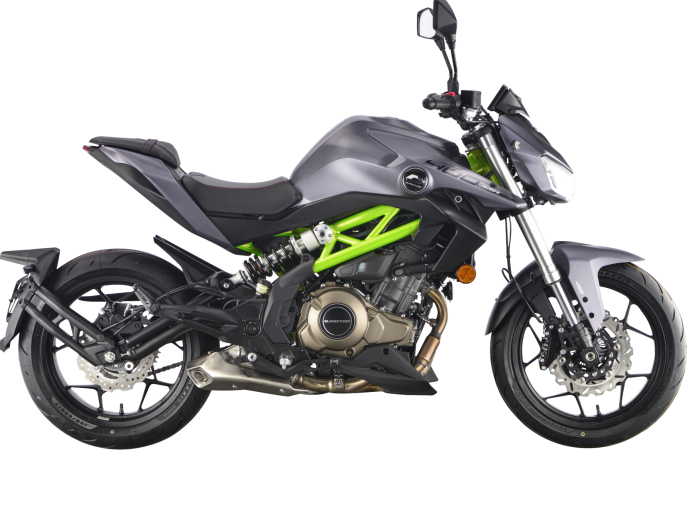 Мотоцикл QJMOTOR SRK 400 GREEN/BLACK