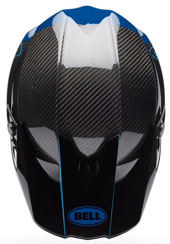 Шолом Bell Moto-10 Spherical Helmet - Strike Blue