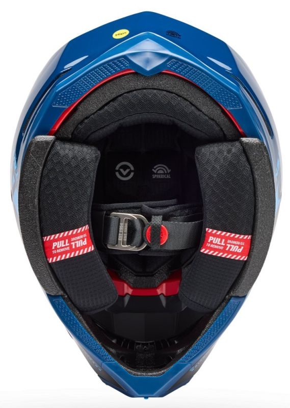 Шолом Bell Moto-10 Spherical Helmet - Strike Blue