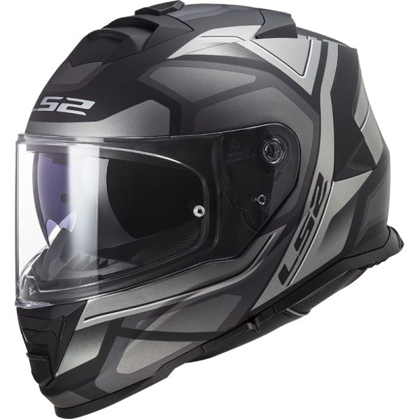 Мотошолом LS2 FF800 Storm 2 Faster Matt Titanium